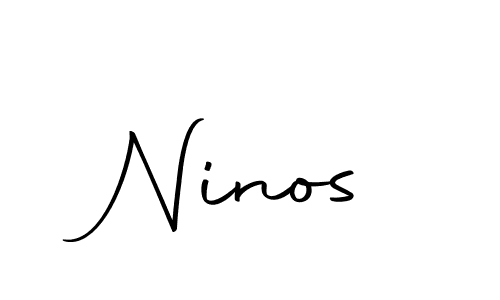 You can use this online signature creator to create a handwritten signature for the name Ninos. This is the best online autograph maker. Ninos signature style 10 images and pictures png