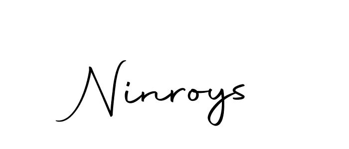 Create a beautiful signature design for name Ninroys. With this signature (Autography-DOLnW) fonts, you can make a handwritten signature for free. Ninroys signature style 10 images and pictures png