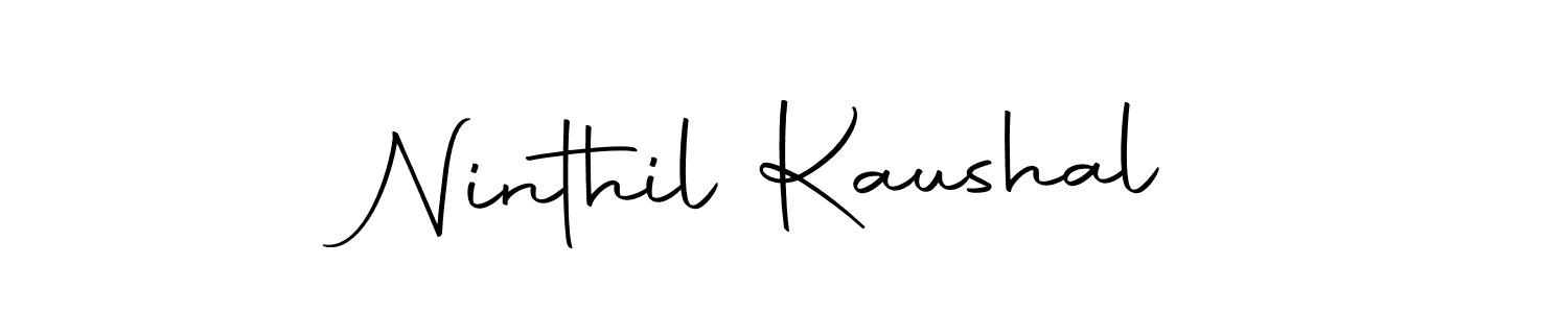 Also we have Ninthil Kaushal name is the best signature style. Create professional handwritten signature collection using Autography-DOLnW autograph style. Ninthil Kaushal signature style 10 images and pictures png