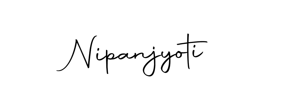 Make a beautiful signature design for name Nipanjyoti. With this signature (Autography-DOLnW) style, you can create a handwritten signature for free. Nipanjyoti signature style 10 images and pictures png