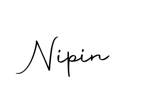 You should practise on your own different ways (Autography-DOLnW) to write your name (Nipin) in signature. don't let someone else do it for you. Nipin signature style 10 images and pictures png