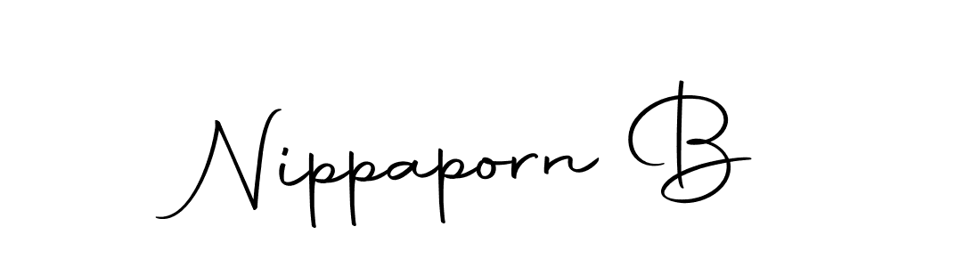 Also You can easily find your signature by using the search form. We will create Nippaporn B name handwritten signature images for you free of cost using Autography-DOLnW sign style. Nippaporn B signature style 10 images and pictures png