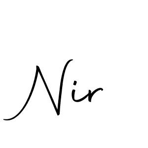 You should practise on your own different ways (Autography-DOLnW) to write your name (Nir) in signature. don't let someone else do it for you. Nir signature style 10 images and pictures png