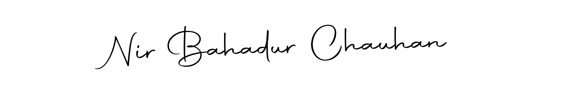 Design your own signature with our free online signature maker. With this signature software, you can create a handwritten (Autography-DOLnW) signature for name Nir Bahadur Chauhan. Nir Bahadur Chauhan signature style 10 images and pictures png