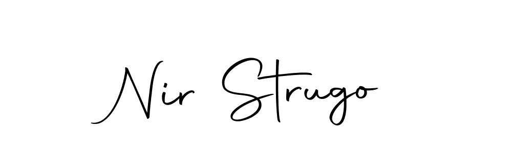It looks lik you need a new signature style for name Nir Strugo. Design unique handwritten (Autography-DOLnW) signature with our free signature maker in just a few clicks. Nir Strugo signature style 10 images and pictures png