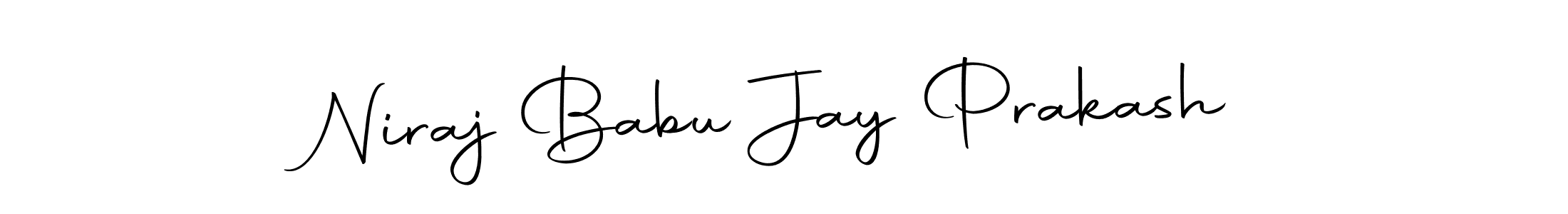 Autography-DOLnW is a professional signature style that is perfect for those who want to add a touch of class to their signature. It is also a great choice for those who want to make their signature more unique. Get Niraj Babu Jay Prakash name to fancy signature for free. Niraj Babu Jay Prakash signature style 10 images and pictures png