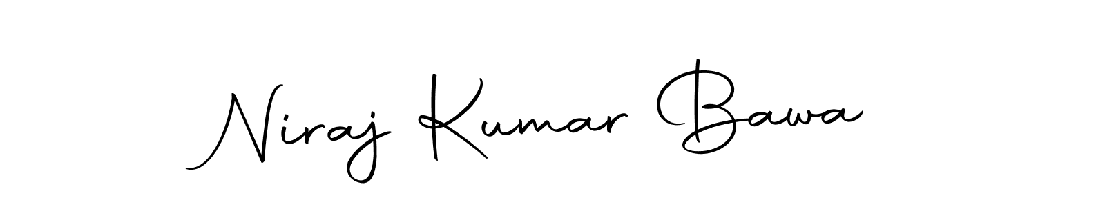 Use a signature maker to create a handwritten signature online. With this signature software, you can design (Autography-DOLnW) your own signature for name Niraj Kumar Bawa. Niraj Kumar Bawa signature style 10 images and pictures png