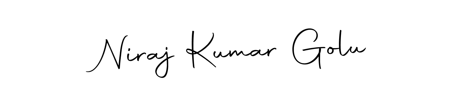Autography-DOLnW is a professional signature style that is perfect for those who want to add a touch of class to their signature. It is also a great choice for those who want to make their signature more unique. Get Niraj Kumar Golu name to fancy signature for free. Niraj Kumar Golu signature style 10 images and pictures png