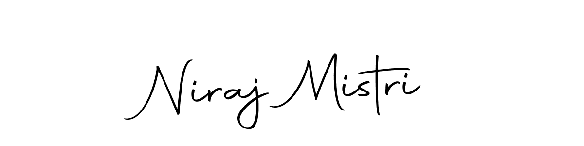 Make a beautiful signature design for name Niraj Mistri. With this signature (Autography-DOLnW) style, you can create a handwritten signature for free. Niraj Mistri signature style 10 images and pictures png