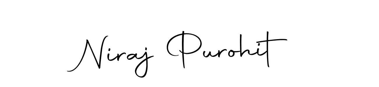 Make a beautiful signature design for name Niraj Purohit. With this signature (Autography-DOLnW) style, you can create a handwritten signature for free. Niraj Purohit signature style 10 images and pictures png