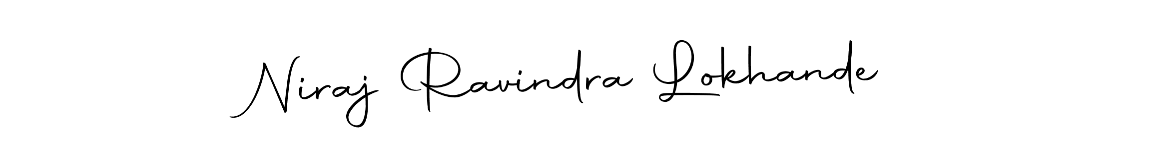 Design your own signature with our free online signature maker. With this signature software, you can create a handwritten (Autography-DOLnW) signature for name Niraj Ravindra Lokhande. Niraj Ravindra Lokhande signature style 10 images and pictures png