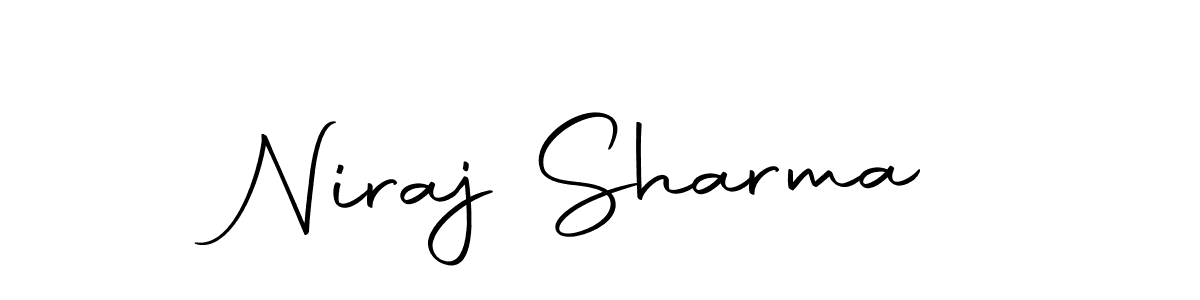 Use a signature maker to create a handwritten signature online. With this signature software, you can design (Autography-DOLnW) your own signature for name Niraj Sharma. Niraj Sharma signature style 10 images and pictures png