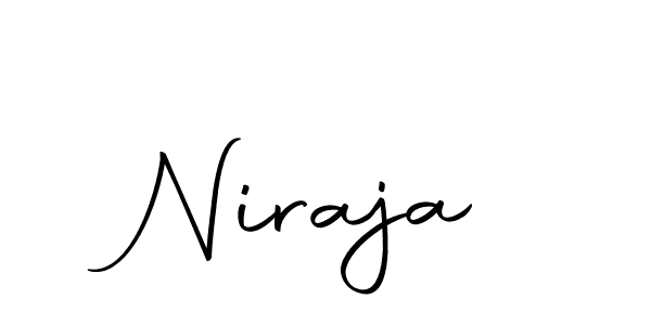 How to make Niraja signature? Autography-DOLnW is a professional autograph style. Create handwritten signature for Niraja name. Niraja signature style 10 images and pictures png