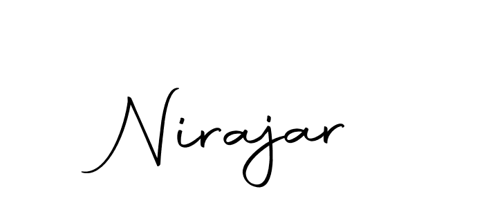 How to make Nirajar name signature. Use Autography-DOLnW style for creating short signs online. This is the latest handwritten sign. Nirajar signature style 10 images and pictures png