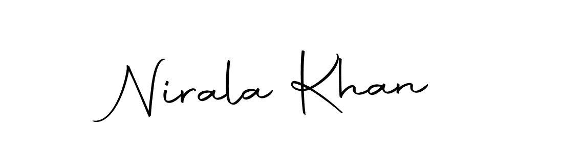 if you are searching for the best signature style for your name Nirala Khan. so please give up your signature search. here we have designed multiple signature styles  using Autography-DOLnW. Nirala Khan signature style 10 images and pictures png