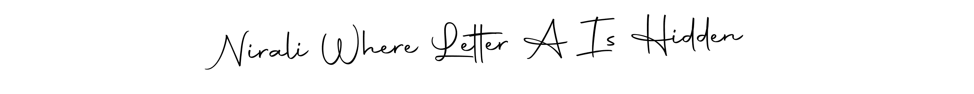Nirali Where Letter A Is Hidden stylish signature style. Best Handwritten Sign (Autography-DOLnW) for my name. Handwritten Signature Collection Ideas for my name Nirali Where Letter A Is Hidden. Nirali Where Letter A Is Hidden signature style 10 images and pictures png