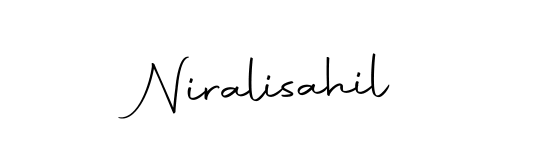 if you are searching for the best signature style for your name Niralisahil. so please give up your signature search. here we have designed multiple signature styles  using Autography-DOLnW. Niralisahil signature style 10 images and pictures png
