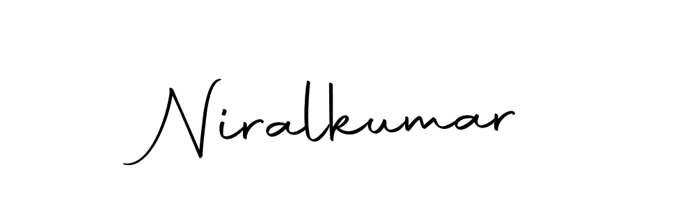 Design your own signature with our free online signature maker. With this signature software, you can create a handwritten (Autography-DOLnW) signature for name Niralkumar. Niralkumar signature style 10 images and pictures png