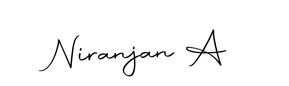 This is the best signature style for the Niranjan A name. Also you like these signature font (Autography-DOLnW). Mix name signature. Niranjan A signature style 10 images and pictures png