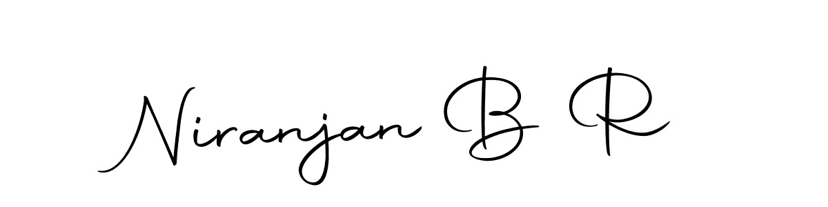 You should practise on your own different ways (Autography-DOLnW) to write your name (Niranjan B R) in signature. don't let someone else do it for you. Niranjan B R signature style 10 images and pictures png