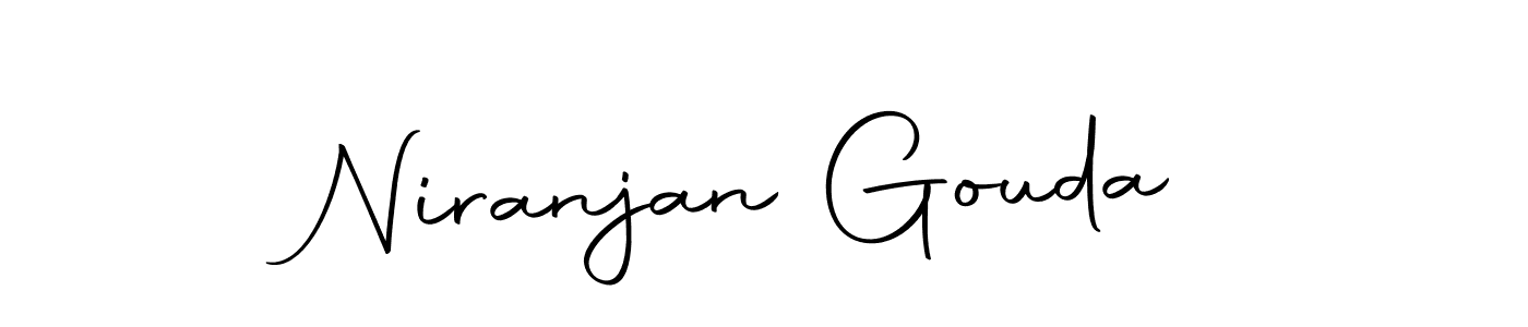 How to make Niranjan Gouda signature? Autography-DOLnW is a professional autograph style. Create handwritten signature for Niranjan Gouda name. Niranjan Gouda signature style 10 images and pictures png