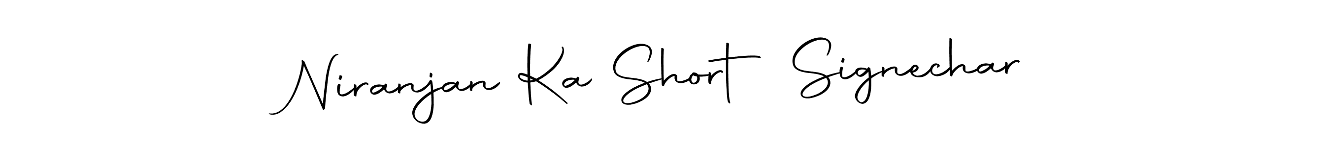 How to make Niranjan Ka Short Signechar name signature. Use Autography-DOLnW style for creating short signs online. This is the latest handwritten sign. Niranjan Ka Short Signechar signature style 10 images and pictures png