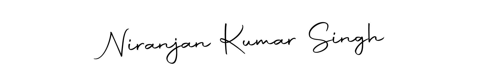 How to make Niranjan Kumar Singh name signature. Use Autography-DOLnW style for creating short signs online. This is the latest handwritten sign. Niranjan Kumar Singh signature style 10 images and pictures png