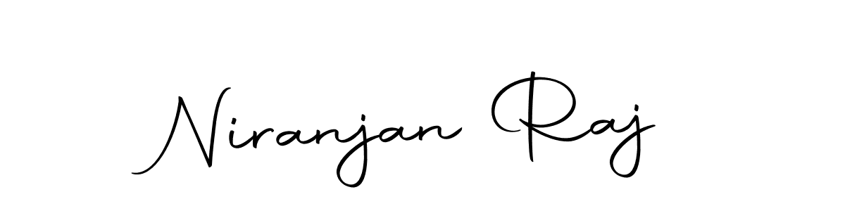 Design your own signature with our free online signature maker. With this signature software, you can create a handwritten (Autography-DOLnW) signature for name Niranjan Raj. Niranjan Raj signature style 10 images and pictures png