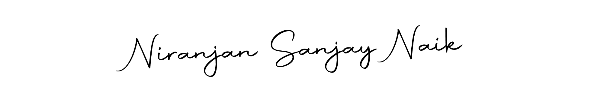 Autography-DOLnW is a professional signature style that is perfect for those who want to add a touch of class to their signature. It is also a great choice for those who want to make their signature more unique. Get Niranjan Sanjay Naik name to fancy signature for free. Niranjan Sanjay Naik signature style 10 images and pictures png