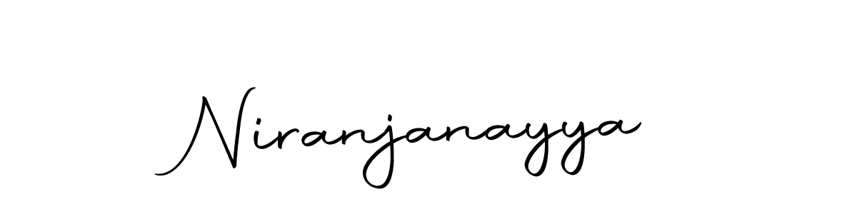 Use a signature maker to create a handwritten signature online. With this signature software, you can design (Autography-DOLnW) your own signature for name Niranjanayya. Niranjanayya signature style 10 images and pictures png