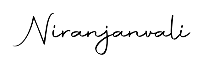 Designed for modern professionals: Niranjanvali name signature crafted with Autography-DOLnW script. Ready for digital PDF workflows. Niranjanvali signature style 10 images and pictures png
