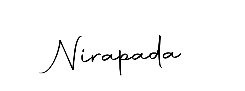 Create a beautiful signature design for name Nirapada. With this signature (Autography-DOLnW) fonts, you can make a handwritten signature for free. Nirapada signature style 10 images and pictures png