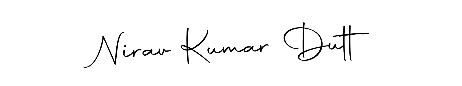 Create a beautiful signature design for name Nirav Kumar Dutt. With this signature (Autography-DOLnW) fonts, you can make a handwritten signature for free. Nirav Kumar Dutt signature style 10 images and pictures png