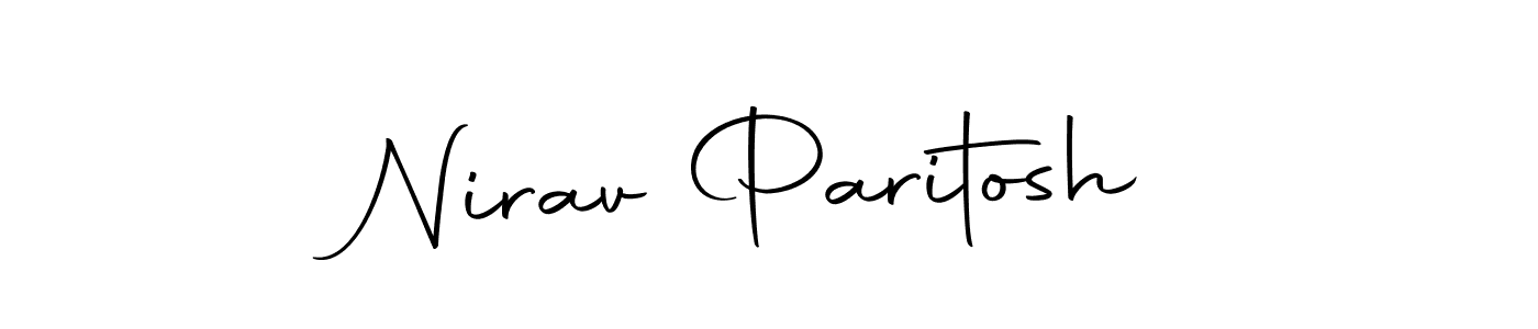 Use a signature maker to create a handwritten signature online. With this signature software, you can design (Autography-DOLnW) your own signature for name Nirav Paritosh. Nirav Paritosh signature style 10 images and pictures png