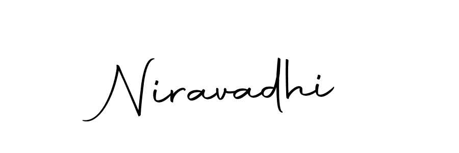 Use a signature maker to create a handwritten signature online. With this signature software, you can design (Autography-DOLnW) your own signature for name Niravadhi. Niravadhi signature style 10 images and pictures png