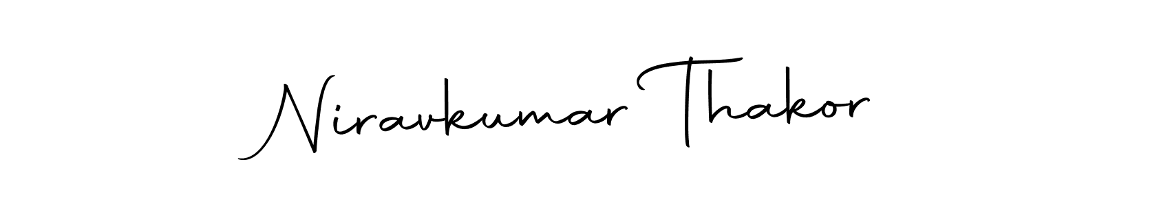 Make a beautiful signature design for name Niravkumar Thakor. With this signature (Autography-DOLnW) style, you can create a handwritten signature for free. Niravkumar Thakor signature style 10 images and pictures png