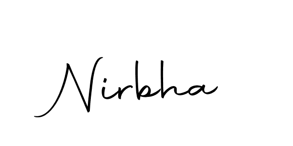 It looks lik you need a new signature style for name Nirbha. Design unique handwritten (Autography-DOLnW) signature with our free signature maker in just a few clicks. Nirbha signature style 10 images and pictures png