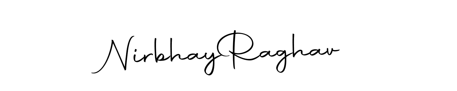 It looks lik you need a new signature style for name Nirbhay  Raghav. Design unique handwritten (Autography-DOLnW) signature with our free signature maker in just a few clicks. Nirbhay  Raghav signature style 10 images and pictures png