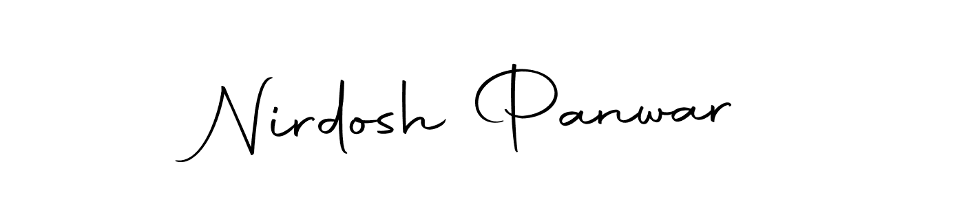 Design your own signature with our free online signature maker. With this signature software, you can create a handwritten (Autography-DOLnW) signature for name Nirdosh Panwar. Nirdosh Panwar signature style 10 images and pictures png