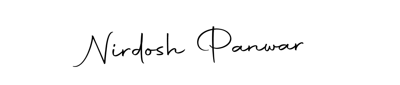 Similarly Autography-DOLnW is the best handwritten signature design. Signature creator online .You can use it as an online autograph creator for name Nirdosh Panwar. Nirdosh Panwar signature style 10 images and pictures png