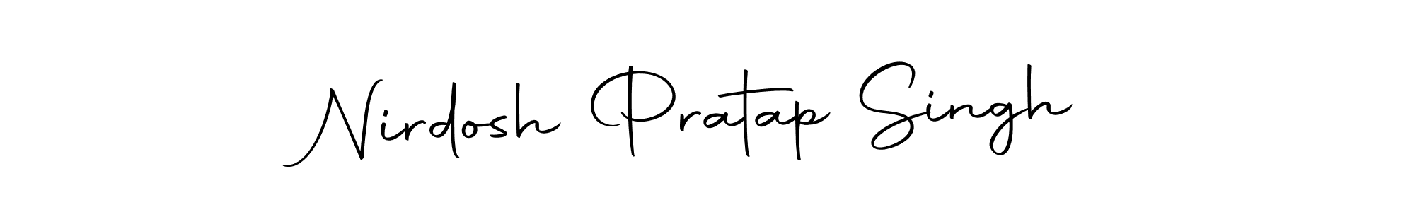 Make a beautiful signature design for name Nirdosh Pratap Singh. Use this online signature maker to create a handwritten signature for free. Nirdosh Pratap Singh signature style 10 images and pictures png