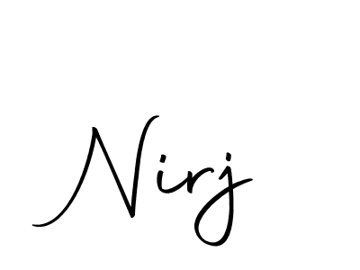 Also You can easily find your signature by using the search form. We will create Nirj name handwritten signature images for you free of cost using Autography-DOLnW sign style. Nirj signature style 10 images and pictures png