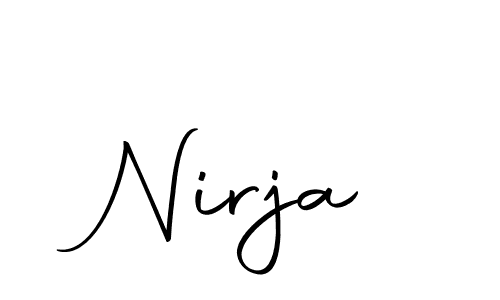 Make a short Nirja signature style. Manage your documents anywhere anytime using Autography-DOLnW. Create and add eSignatures, submit forms, share and send files easily. Nirja signature style 10 images and pictures png