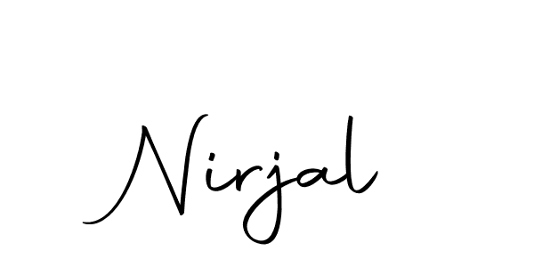 It looks lik you need a new signature style for name Nirjal. Design unique handwritten (Autography-DOLnW) signature with our free signature maker in just a few clicks. Nirjal signature style 10 images and pictures png