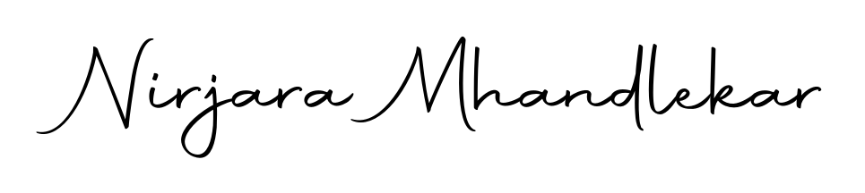 Create a beautiful signature design for name Nirjara Mhandlekar. With this signature (Autography-DOLnW) fonts, you can make a handwritten signature for free. Nirjara Mhandlekar signature style 10 images and pictures png