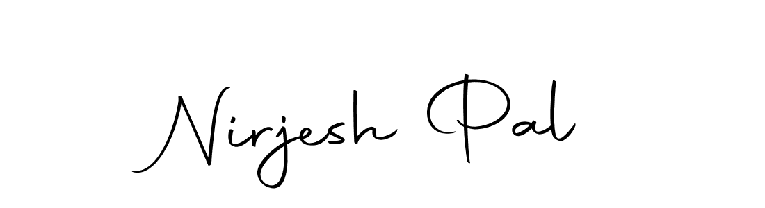 Create a beautiful signature design for name Nirjesh Pal. With this signature (Autography-DOLnW) fonts, you can make a handwritten signature for free. Nirjesh Pal signature style 10 images and pictures png