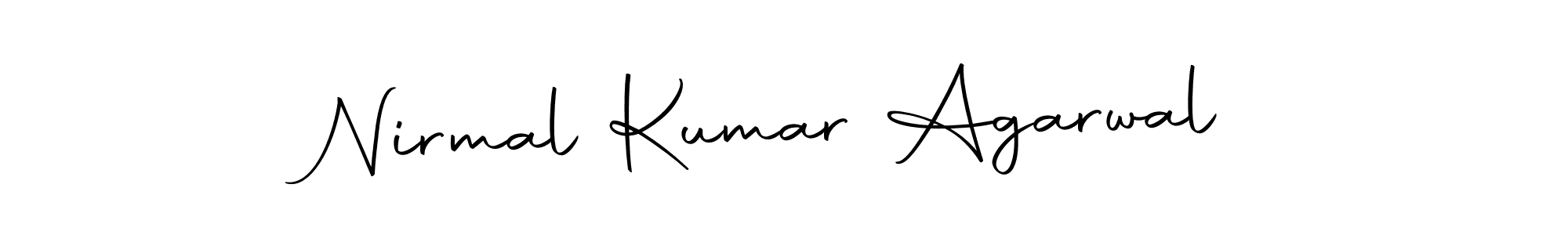 This is the best signature style for the Nirmal Kumar Agarwal name. Also you like these signature font (Autography-DOLnW). Mix name signature. Nirmal Kumar Agarwal signature style 10 images and pictures png