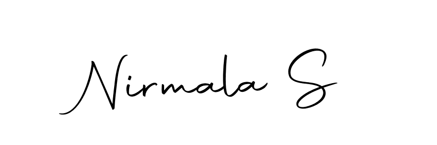 You should practise on your own different ways (Autography-DOLnW) to write your name (Nirmala S) in signature. don't let someone else do it for you. Nirmala S signature style 10 images and pictures png