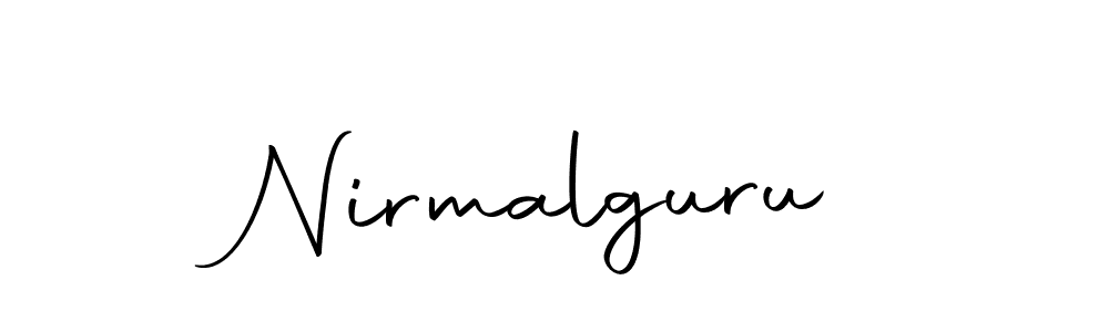 Here are the top 10 professional signature styles for the name Nirmalguru. These are the best autograph styles you can use for your name. Nirmalguru signature style 10 images and pictures png