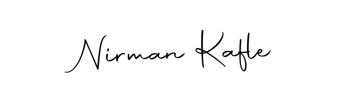 Design your own signature with our free online signature maker. With this signature software, you can create a handwritten (Autography-DOLnW) signature for name Nirman Kafle. Nirman Kafle signature style 10 images and pictures png